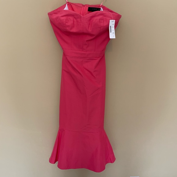 J. Crew Dresses & Skirts - NWT J Crew Strapless Ruffle-Hem Dress